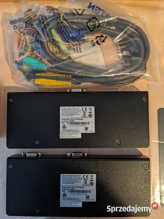 Extender 2 VGA Audio Cat 5 KVM 1600 x 1200 150 m Koszalin