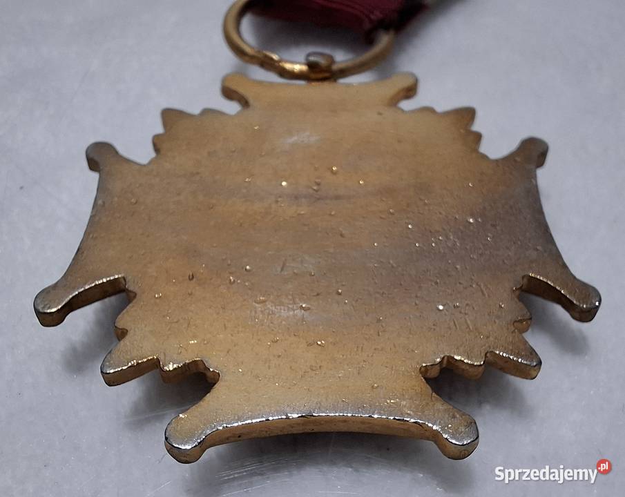 Medal Krzyż zasługi PRL 44mm 2 Kolekcje śląskie Czeladź
