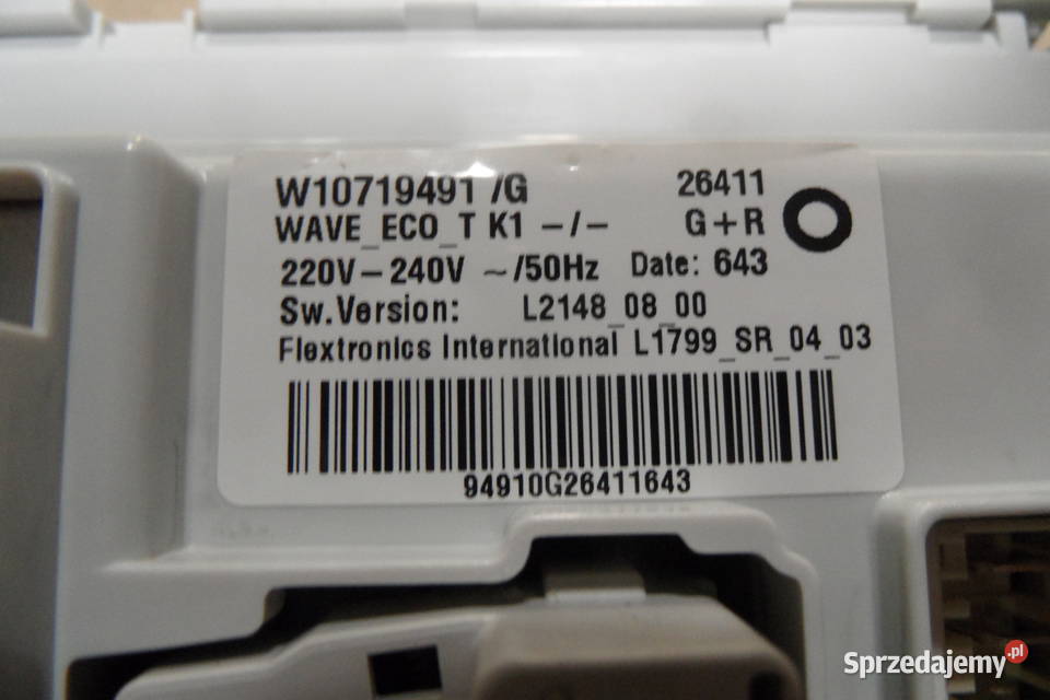 programator pralki indesit ITWA61052W świętokrzyskie Strawczyn