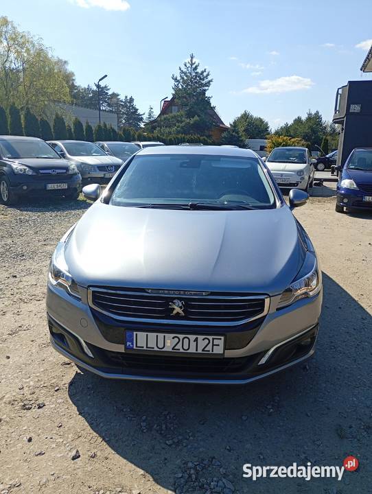 Peugeot 508 Super stan sedan 103 przebiegu Lift 508 lubelskie Łuków