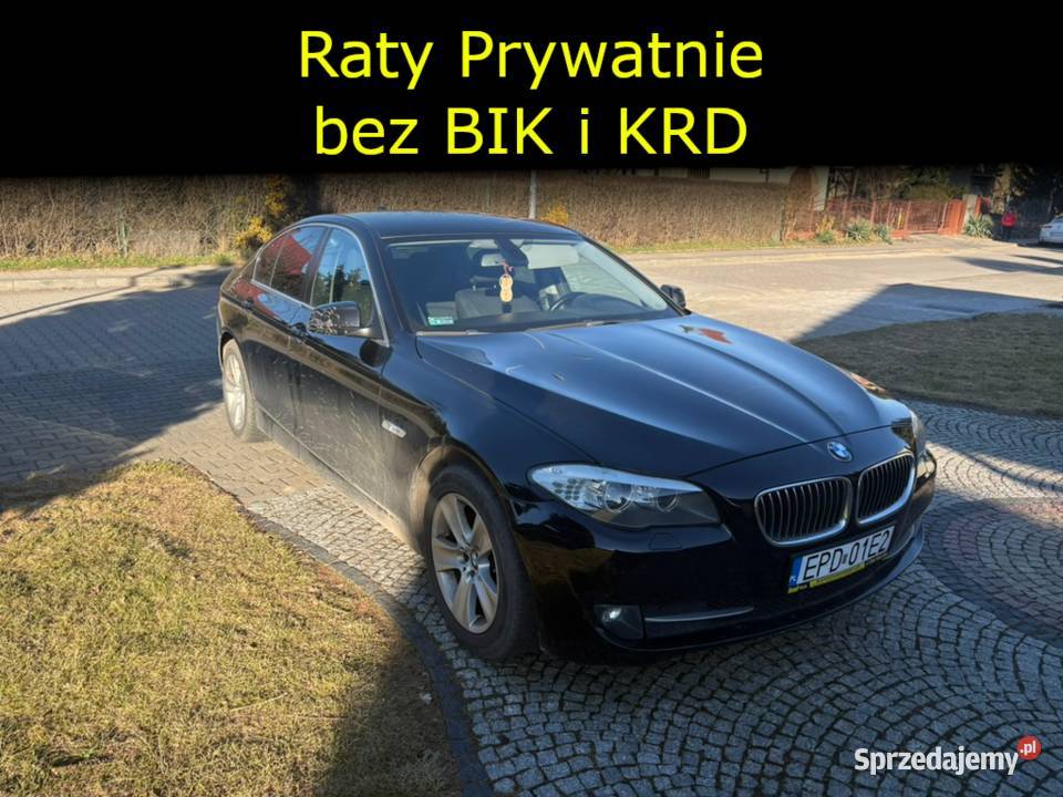 BMW Seria 5 Raty Prywatnie Navi Czujniki sprzedam
