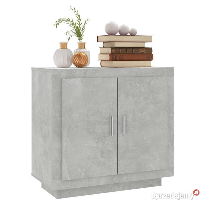 Szafka szarość betonu 80x40x75 materiał Warszawa