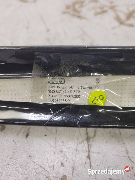 DEKOR DRZWI PRAWY AUDI A4 B6 CABRIO 8H0867410D sprzedam
