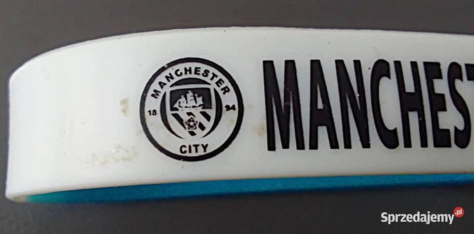 MANCHESTER CITY Opaska silikon Gadżet kibica Rewal