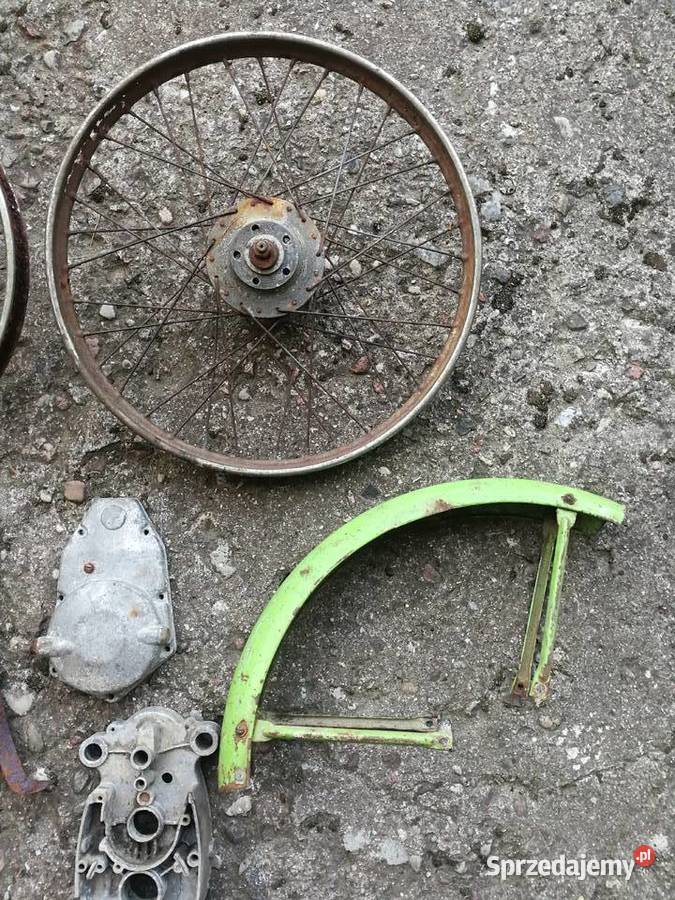 Romet Komar Motorynka Karter Zbiornik Stopka Pokrywy i osłony silnika Augustów