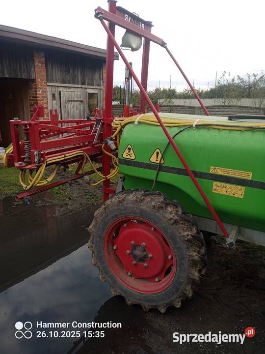 Opryskiwacz polowy 1250l nieuszkodzony wielkopolskie Białośliwie