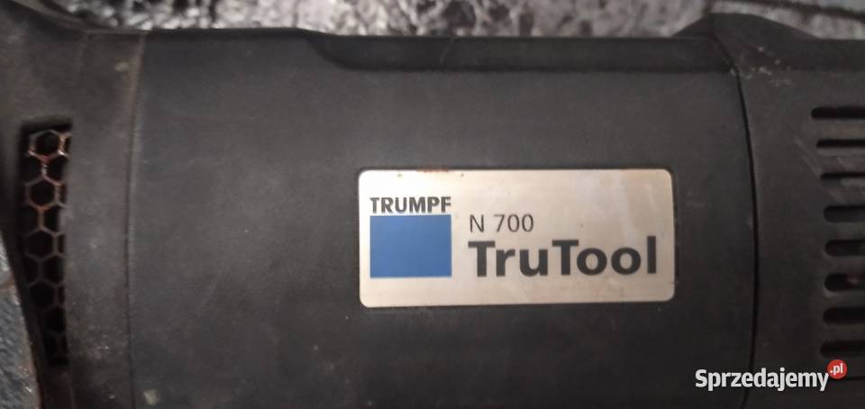 Nożyce wibracyjne ręczne do blach TRUMPF TruTool Łódź