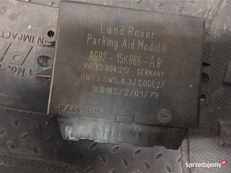 Moduł pdc land rover AG9215K866AB Pozostałe Chojnice