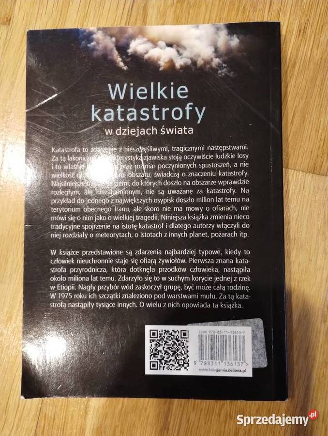 Wielkie katastrofy w dziejach świata Książki i Podręczniki Giżycko