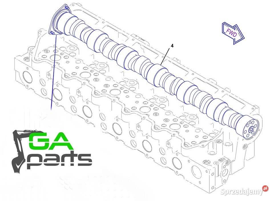 WAŁEK ROZRZĄDU CAT 3327297 3327297 2430551 warmińsko-mazurskie