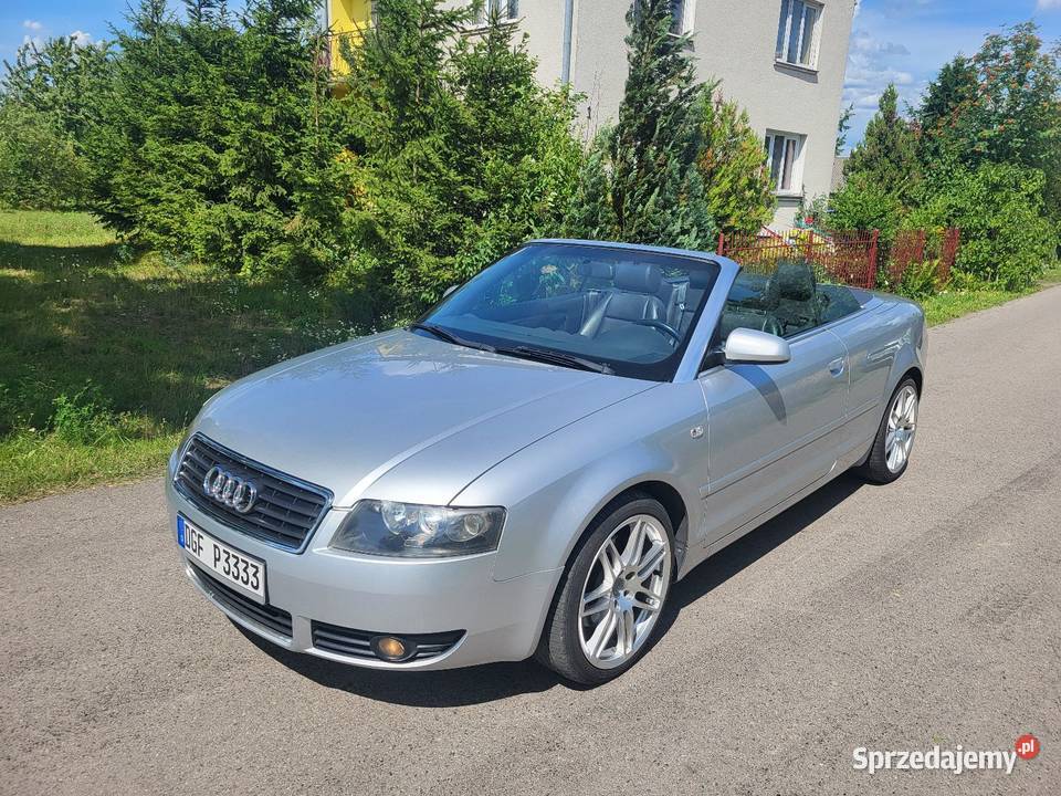 Audi A4 b6 Cabrio Klima Super stan Automat Włocławek sprzedam