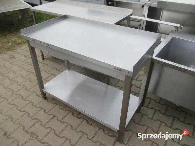 Stół Gastronomiczny Z Półką 1106085 Stal sprzedam