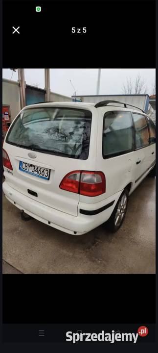 Ford Galaxy 7 osób z lpg kujawsko-pomorskie Bydgoszcz