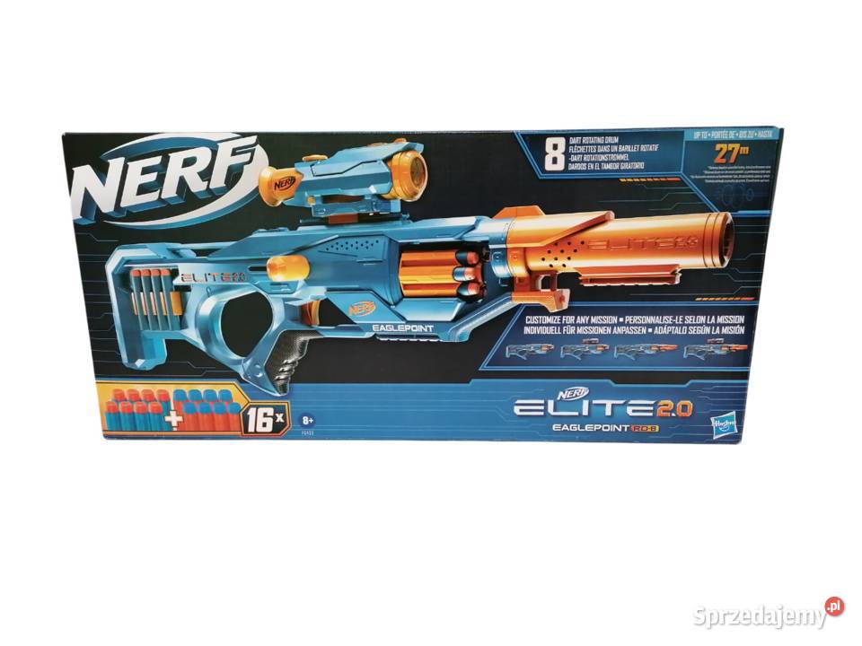 PISTOLET NERF ELITE 20 EAGLEPOINT RD8 Pozostałe Kłodzko