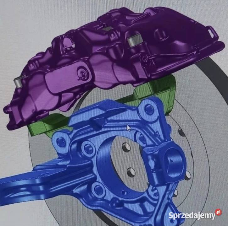 Brembo 6tłoczkowe 340mm Subaru Impreza WRX STi Wisła