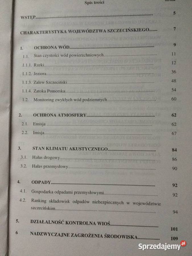 3510 Raport O Stanie Środowiska W Woj Szczecin