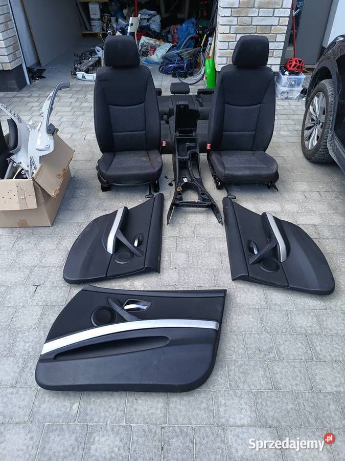 ODDAM Tapicerkę z BMW E91 PRZEDLIFT czarna 2008 dolnośląskie Galowice