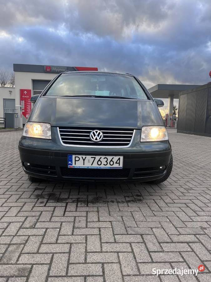 Volkswagen Sharan 20 ben gaz 7 osobowy Samochody osobowe wielkopolskie sprzedam