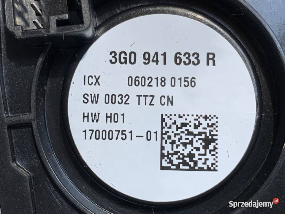 WŁĄCZNIK ŚWIATEŁ VW PASSAT B8 3G0941633R osobowe