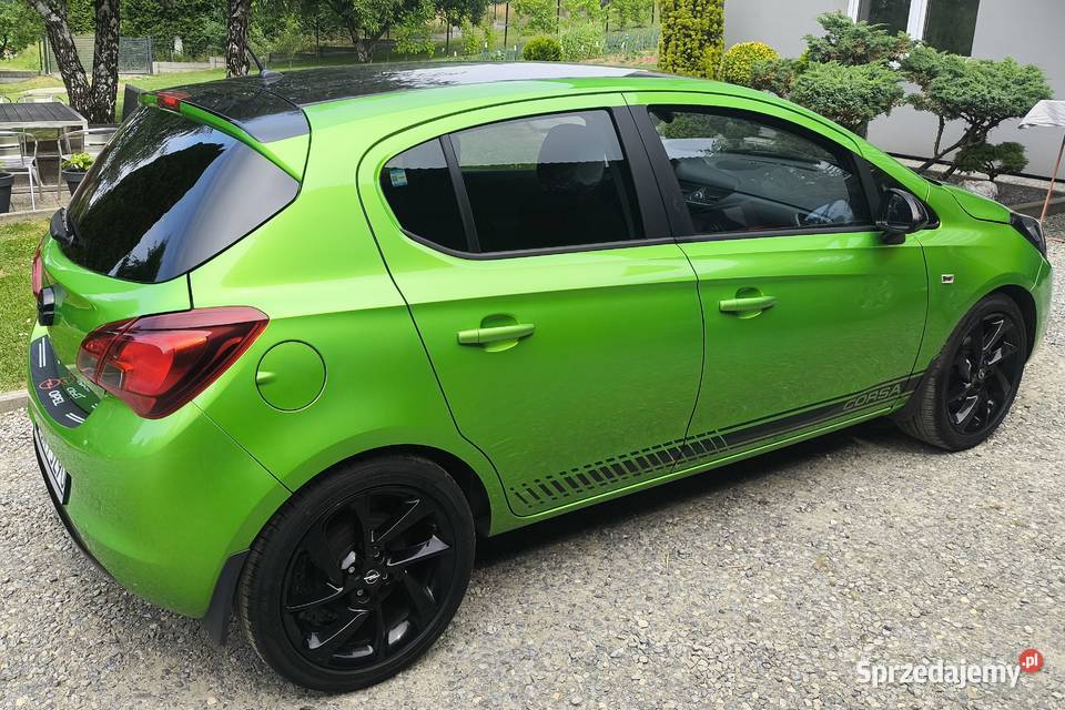 OPEL CORSA E zadbany niski przebieg Corsa Sanok