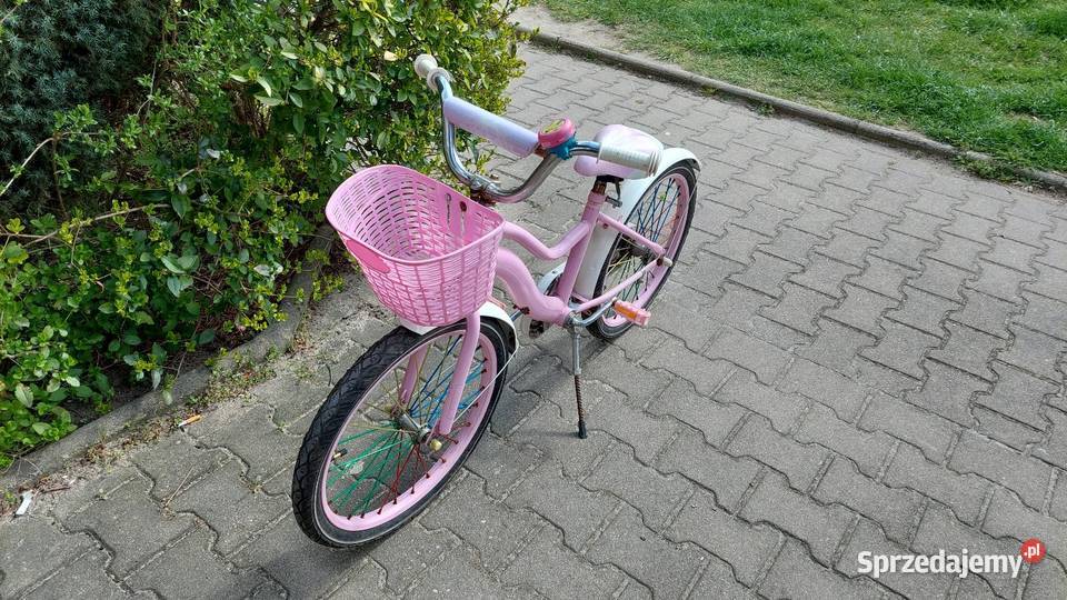 Rowerek rower dziecięcy 20 dziewczynki różowy dolnośląskie Wrocław sprzedam