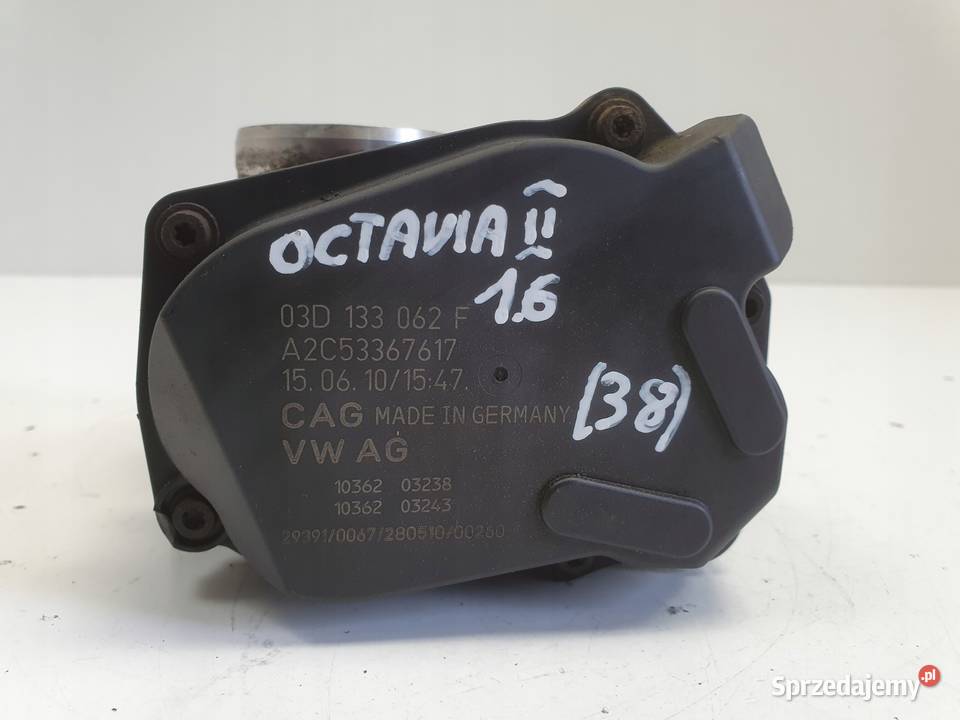 PRZEPUSTNICA Skoda Fabia II 12 12V Przepustnice Chełm sprzedam