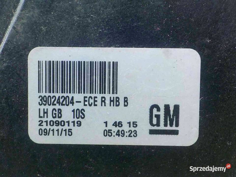 OPEL INSIGNIA A LIFT 16r HB 5D lampa lewa tyl mazowieckie Suków