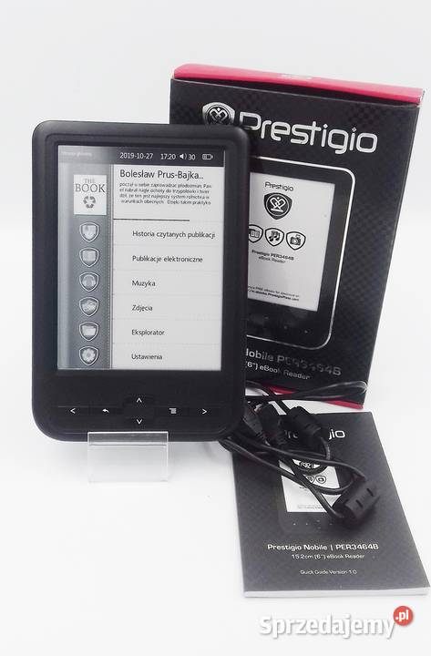 Czytnik ebook Prestigio Nobile PER3464B Gdańsk