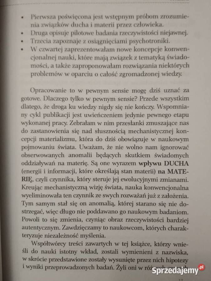 ZWIAZEK DUCHA i MATERII DAdamskaRutkowska Wrocław