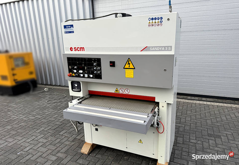 Szlifierka szerokotaśmowa SCM SANDYA 3S Produkcja pomorskie Sierakowska Huta sprzedam