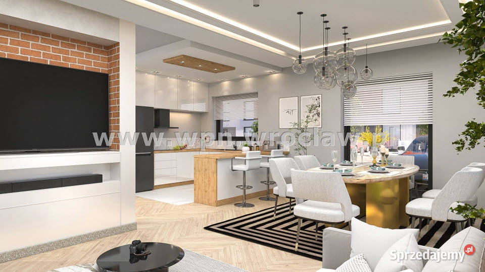 Do sprzedaży dom szeregowy Kąty Wrocławskie 105m2