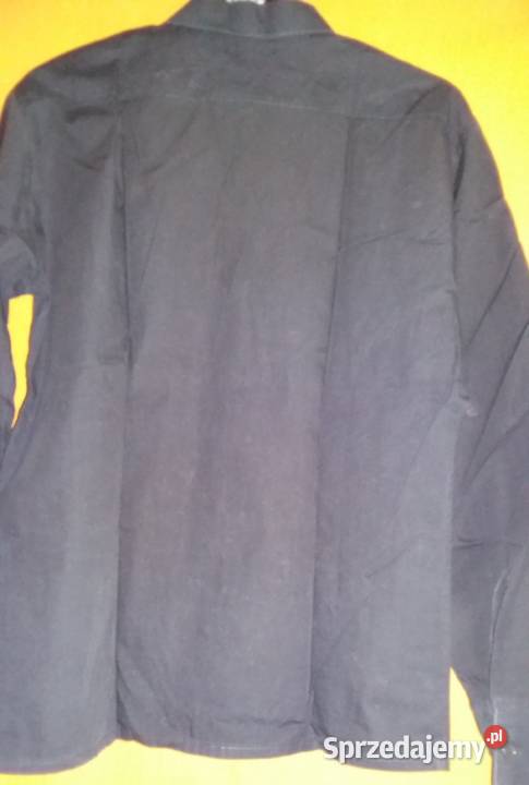 Klasyczna Koszula Czarna gładka SM Łódź sprzedam