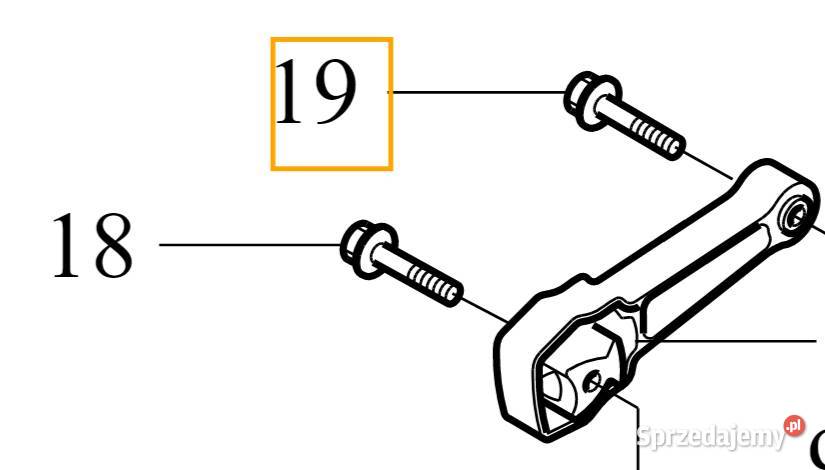 VOLVO S60 V60 XC60 sruba lapy silnika 988872