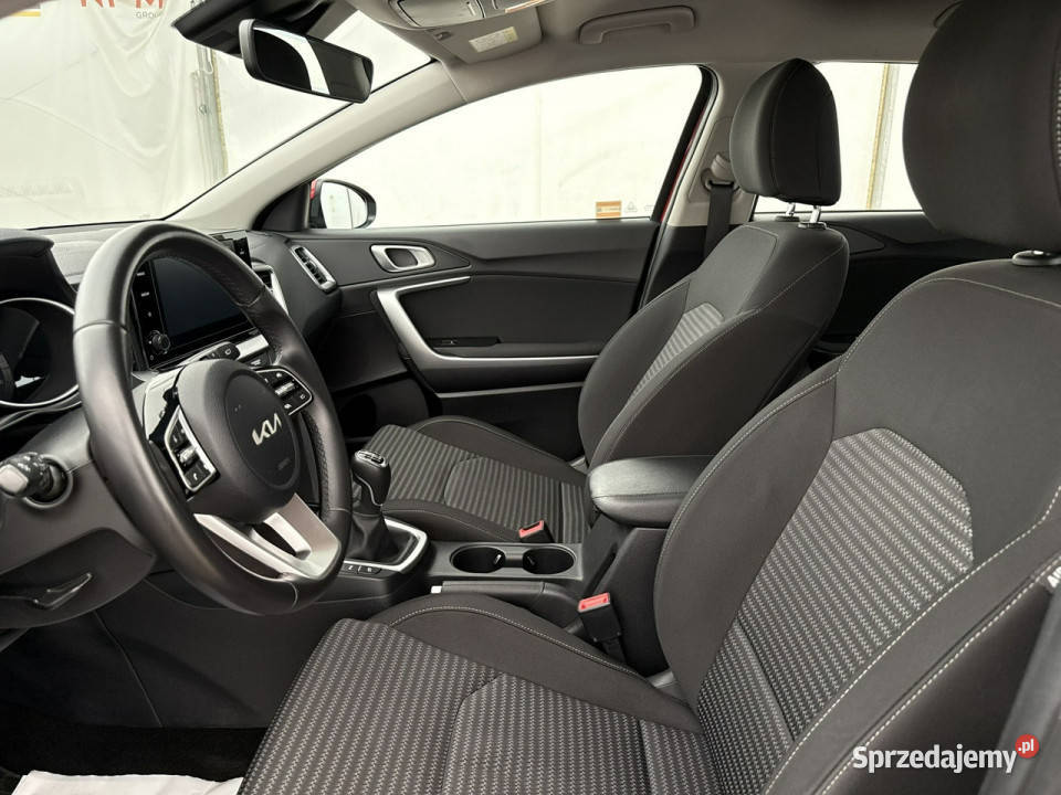 Kia Ceed 15 TGDI160 M Salon Faktura Vat III 2018 wielofunkcyjna kierownica Warszawa