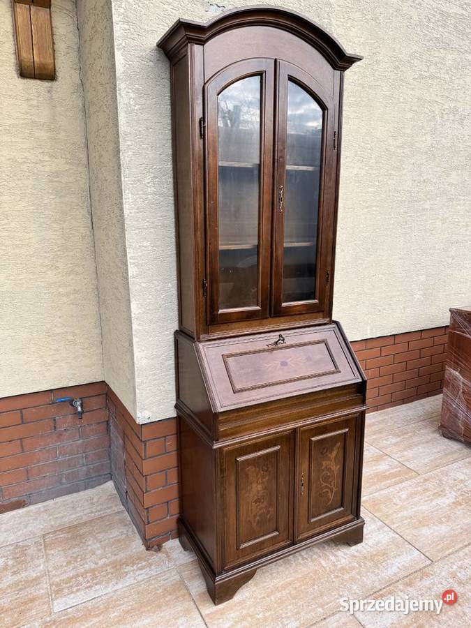 Witryna stylowa sekretarzyk kredens szafka regał