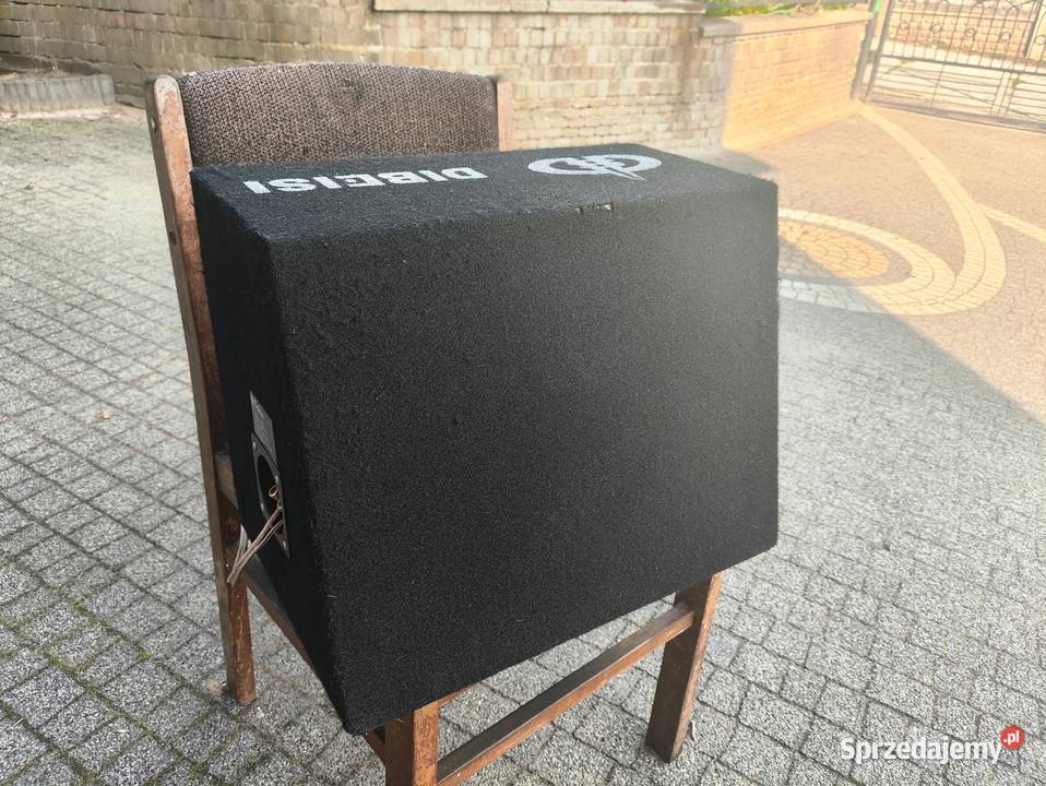 Skrzynia bassowa basowa tuba subwoofer Pioneer Głośniki Car audio Niegowonice