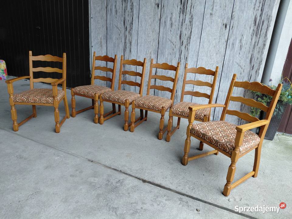 komplet krzeseł 6 sztuk 497 Byczyna