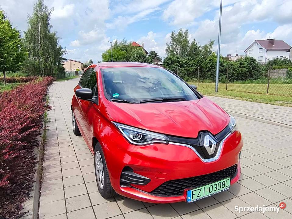 Renault Zoe Electric 41 kWh 2020 Niski przebieg Rok produkcji 2020 Kalisz