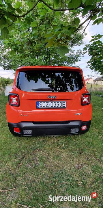 Jeep renegade 24 bezyna plus gaz światła przeciwmgielne Soborzyce