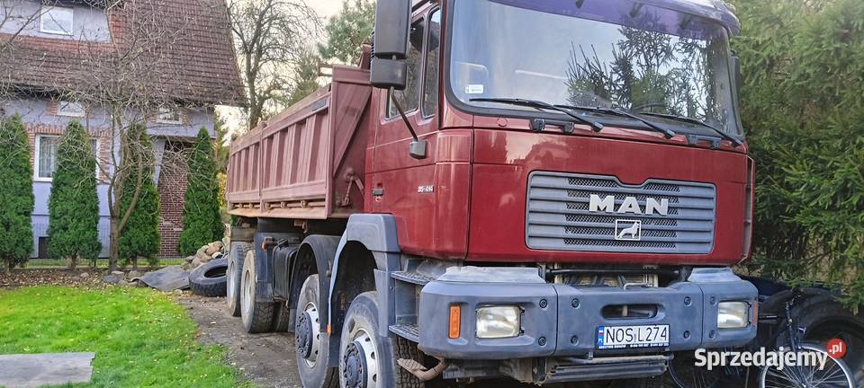 Man f2000 35414 wywrotka 8x6 Morąg
