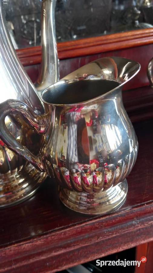 Komplet srebrzony Porcelana i szkło Warszawa