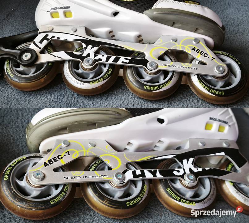 Rolki Hy Skate rozmiar 410 wkładki 255 ABEC 7 sprzedam