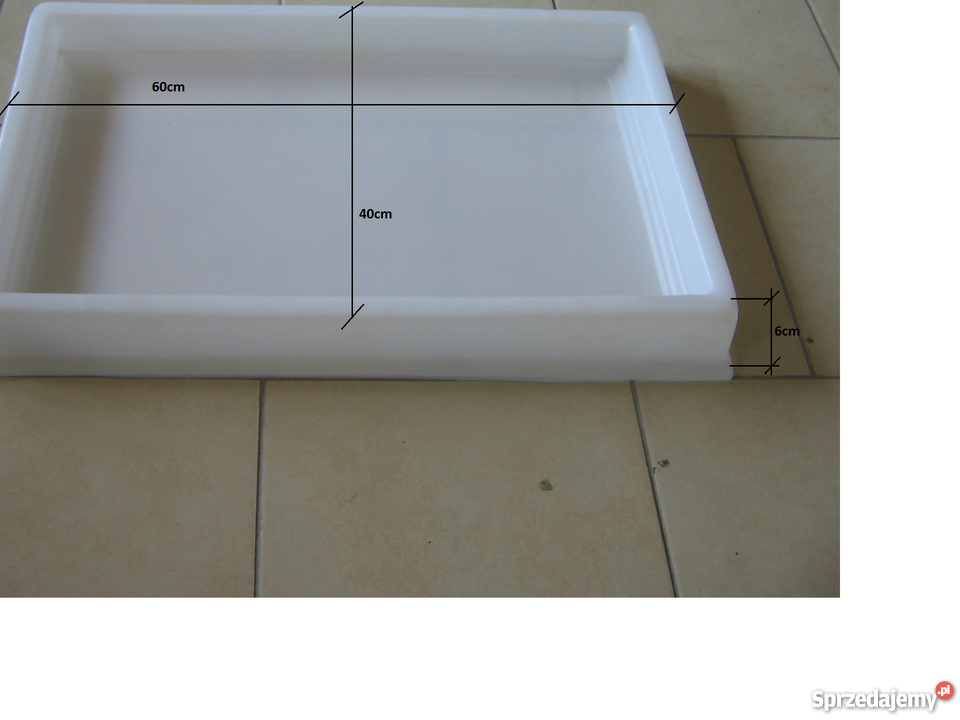Kuweta plastikowa 60x40x6 dolnośląskie Wrocław