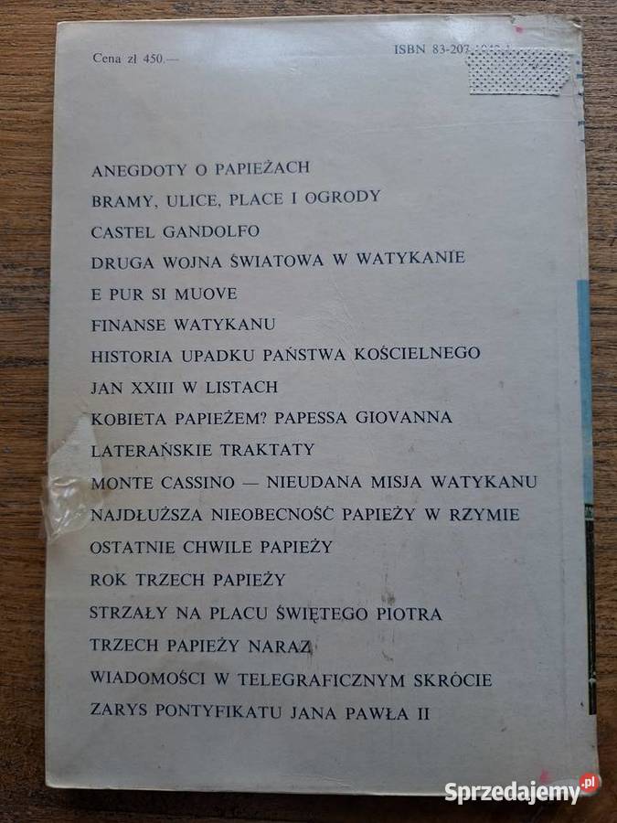 Watykańskie ABC Jerzy Ambroziewicz ISBN 8320710421 Mapy i przewodniki Mapy i przewodniki Kraków