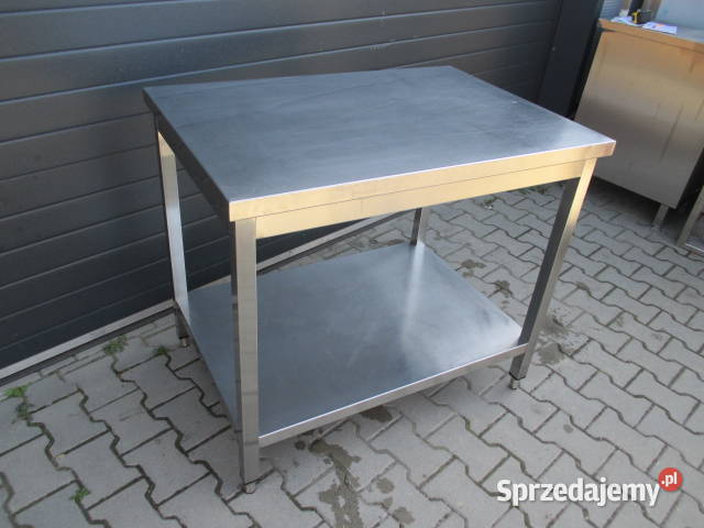 STÓŁ GASTRONOMICZNY CENTRALNY Z PÓŁKĄ 1007085 Ostrów Wielkopolski sprzedam