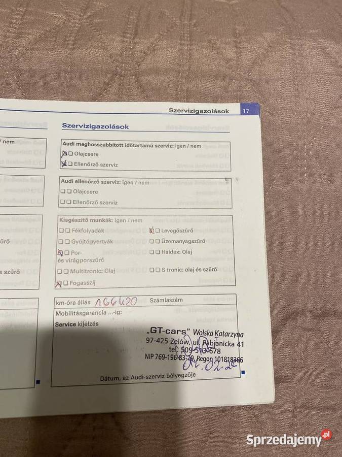 Audi A4 B8 18 TFSI 2010 generalnym remoncie Rok produkcji 2010 Zelów