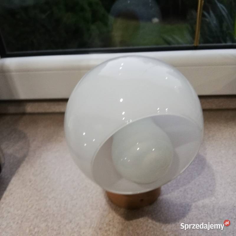 Kinkiet pojedynczy drewniany lampa Sieradz sprzedam