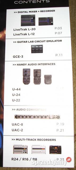 ZOOM rejestratory dwa katalogi pomorskie