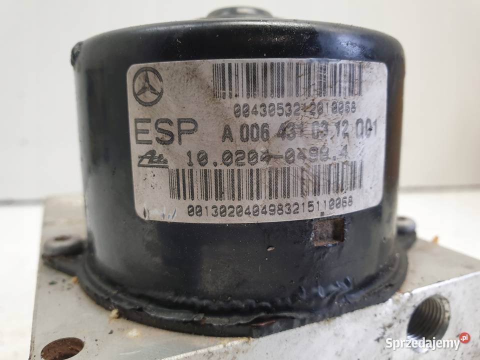 Mercedes CLK W209 POMPA ABS hamulcowa Rudka