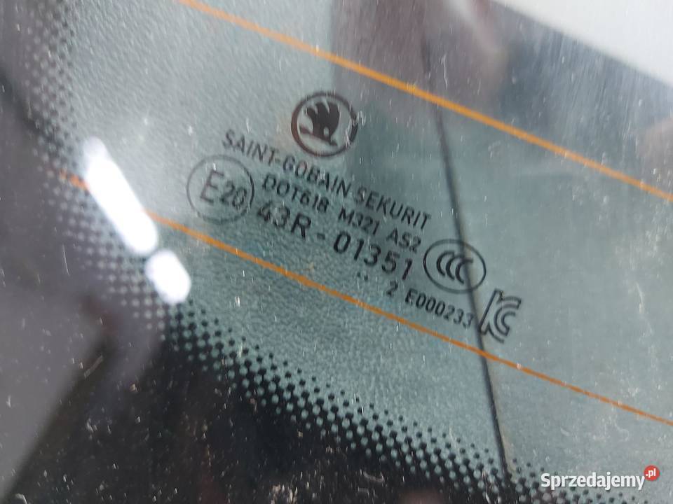 Skoda Enyaq 5LA iV60 KLAPA BAGAŻNIKA TYŁ